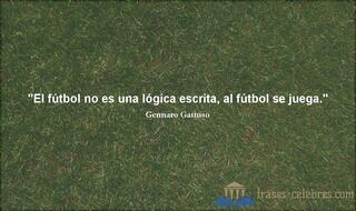 El fútbol no es una lógica escrita, al fútbol se juega. Gennaro Gattuso
